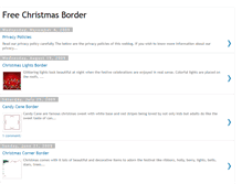 Tablet Screenshot of christmas-border.blogspot.com