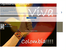 Tablet Screenshot of orgullosodesercolombiano-13.blogspot.com