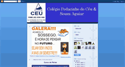 Desktop Screenshot of pedacinhodoceuesouzaaguiar.blogspot.com