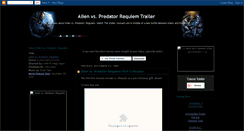 Desktop Screenshot of alien-vs-predator-requiem-trailer.blogspot.com