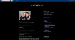 Desktop Screenshot of anti-materie.blogspot.com