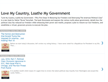 Tablet Screenshot of loathemygovernment.blogspot.com