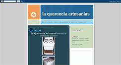 Desktop Screenshot of laquerenciaartesanias.blogspot.com