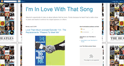 Desktop Screenshot of lovethatalbum.blogspot.com