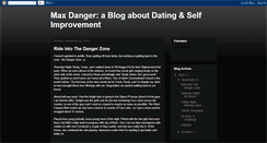 Desktop Screenshot of max-danger.blogspot.com