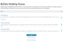 Tablet Screenshot of buffaloweddingvenues.blogspot.com