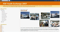 Desktop Screenshot of fofexchange2007.blogspot.com