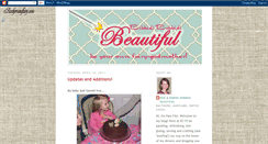 Desktop Screenshot of bibbidi-bobbidi-beautiful.blogspot.com