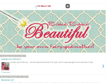 Tablet Screenshot of bibbidi-bobbidi-beautiful.blogspot.com