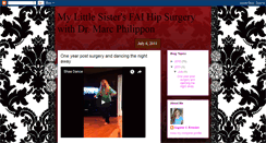 Desktop Screenshot of mysistersfaisurgery.blogspot.com