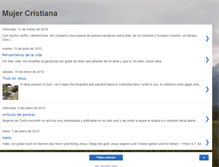 Tablet Screenshot of mujerdecristo.blogspot.com