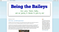 Desktop Screenshot of beingthebaileys.blogspot.com