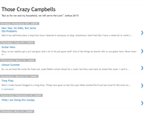 Tablet Screenshot of crazycampbells.blogspot.com