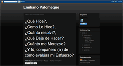 Desktop Screenshot of emilianopalomeque.blogspot.com
