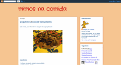 Desktop Screenshot of mimosnacomida.blogspot.com