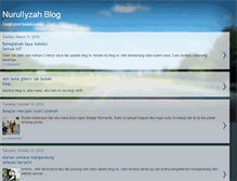 Tablet Screenshot of nurul-iyzah.blogspot.com