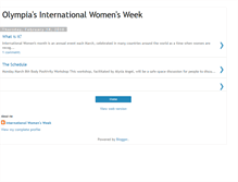 Tablet Screenshot of internationalwomensweek.blogspot.com