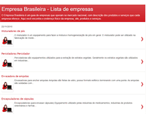 Tablet Screenshot of empresabrasileira.blogspot.com
