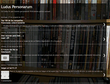 Tablet Screenshot of luduspersonarum.blogspot.com