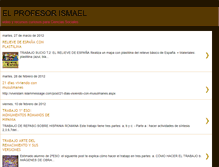 Tablet Screenshot of elprofesorismael.blogspot.com