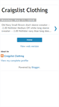 Mobile Screenshot of craigslistclothing.blogspot.com