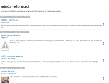 Tablet Screenshot of mindareformasi.blogspot.com