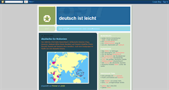 Desktop Screenshot of deutschistleicht.blogspot.com