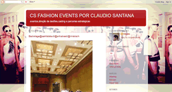 Desktop Screenshot of blogclaudiosantana.blogspot.com