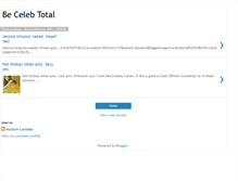 Tablet Screenshot of becelebtotalneoffc.blogspot.com