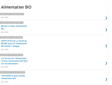 Tablet Screenshot of alimentationbio-24.blogspot.com