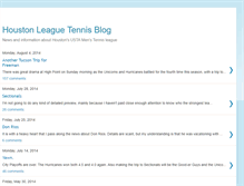 Tablet Screenshot of houstontennis.blogspot.com