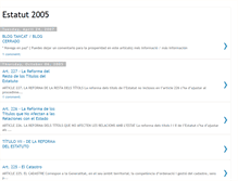 Tablet Screenshot of estatut05.blogspot.com