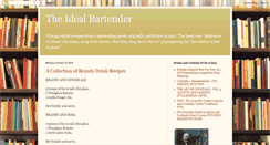 Desktop Screenshot of idealbartender.blogspot.com