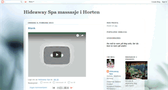 Desktop Screenshot of hideawayspa.blogspot.com