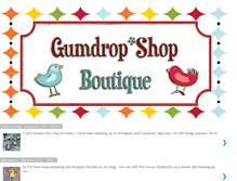 Tablet Screenshot of gumdropshop.blogspot.com