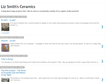 Tablet Screenshot of lizsmithsceramics.blogspot.com