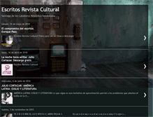 Tablet Screenshot of escritosrevistacultural.blogspot.com