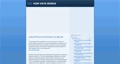 Desktop Screenshot of how-vista-works.blogspot.com