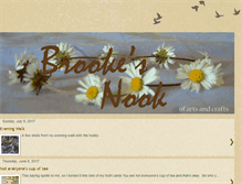 Tablet Screenshot of brookesnook.blogspot.com