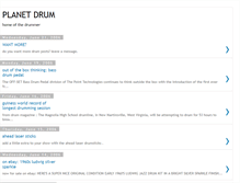 Tablet Screenshot of planetdrum.blogspot.com
