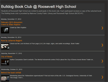 Tablet Screenshot of bookclubrhs.blogspot.com