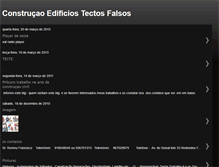 Tablet Screenshot of construcaoedificiostectosfalsos.blogspot.com