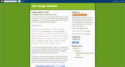 Desktop Screenshot of energydefender.blogspot.com