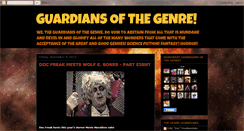 Desktop Screenshot of guardiansofthegenre.blogspot.com