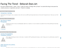 Tablet Screenshot of facingthetrend.blogspot.com