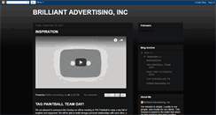 Desktop Screenshot of brilliantadvertisinginc.blogspot.com