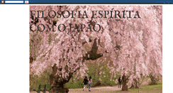 Desktop Screenshot of filosofiaespiritacomjapao.blogspot.com