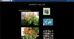 Desktop Screenshot of jackpotthecat.blogspot.com