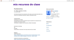 Desktop Screenshot of misrecursosdeclase.blogspot.com