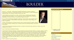 Desktop Screenshot of bouldercoldwellbanker.blogspot.com